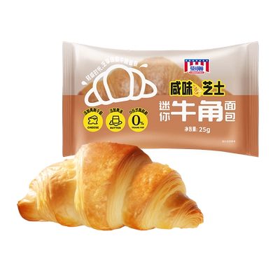 曼可顿牛角面包 任选21件 27.79元(需领券,合1.32元/件)