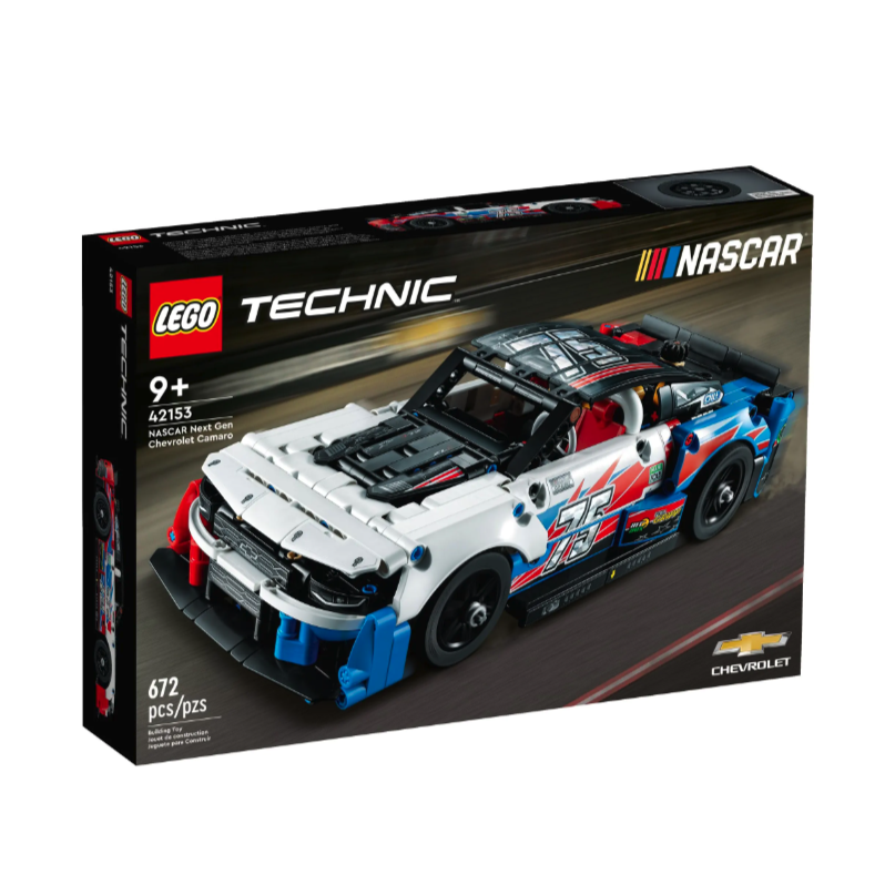 LEGO 乐高 Technic科技系列 42153 新一代雪佛兰科迈罗 ZL1 NASCAR 赛车 323.1元