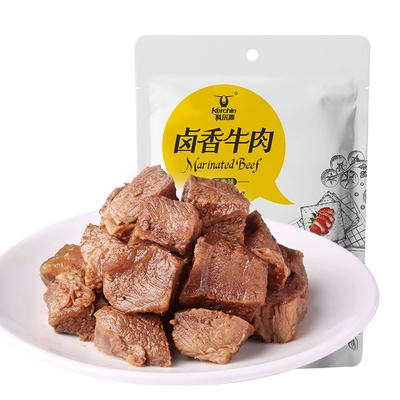 科尔沁 卤香牛肉 五香味 105g*2件 17元包邮（需领券，合8.5元/件）