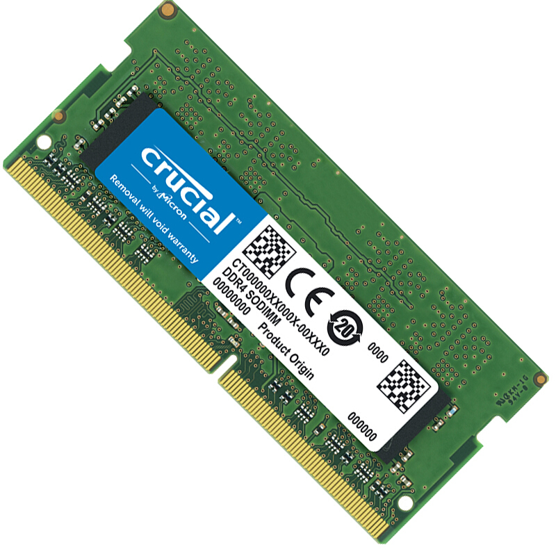 Crucial 英睿达 DDR4 3200MHz 笔记本内存 普条 绿色 16GB CT16G4SFD832A 239元