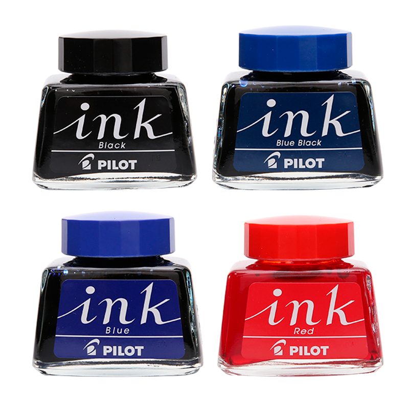 PILOT 百乐 INK-30-非碳素钢笔墨水不堵笔30ml瓶装原装进口红蓝黑 32.83元