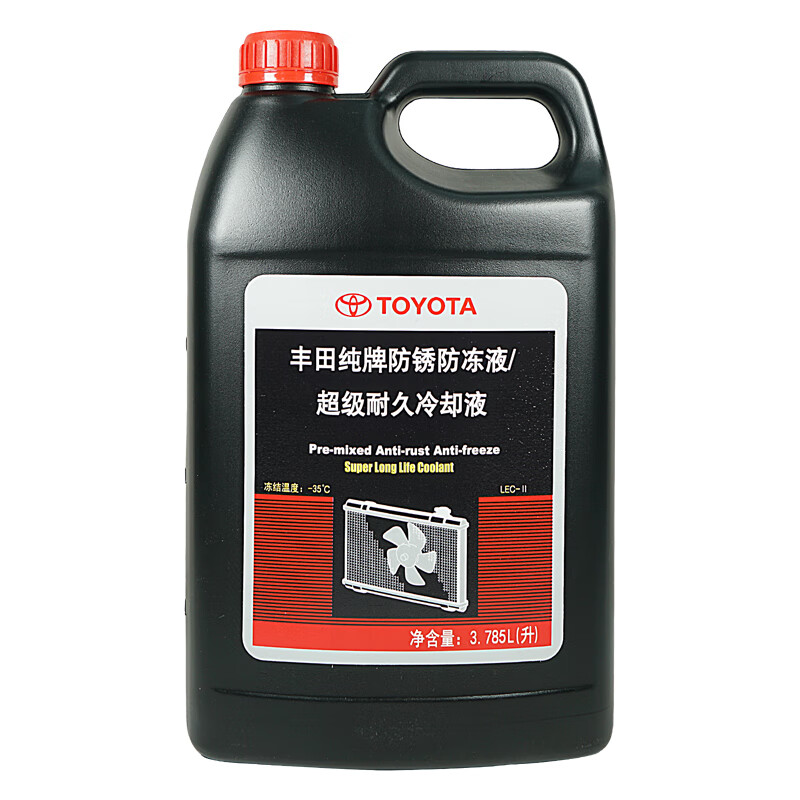 TOYOTA 丰田 汽车防冻液 粉红色 -35℃ 3.785L 191.2元（需用券）