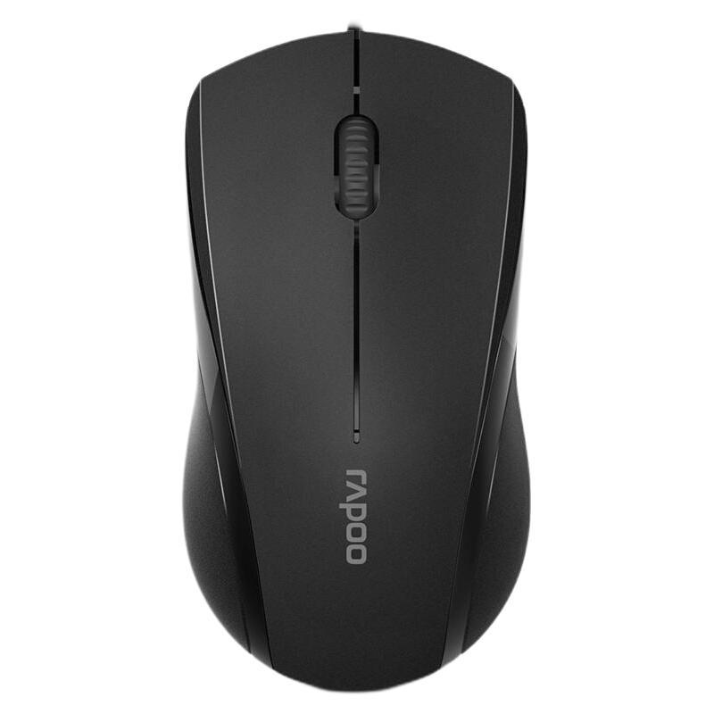 RAPOO 雷柏 N1200 有线鼠标 1000DPI 17.9元