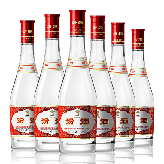 汾酒 玻汾 42%vol 清香型白酒 475ml*6瓶 223.38元(需用券)