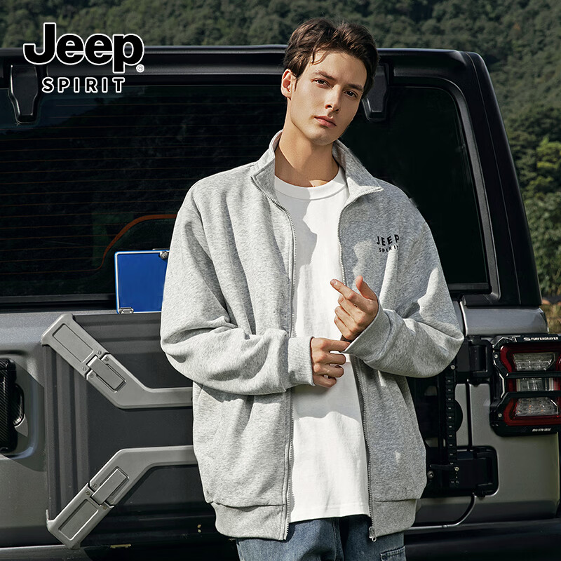 JEEP SPIRIT 吉普 男士立领夹克 59.9元（需用券）