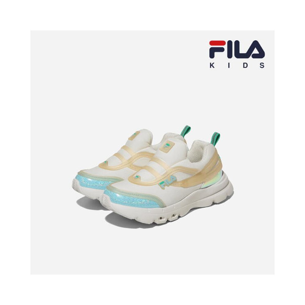 FILA 韩国直邮Fila 运动鞋 儿童 Eagle 运动鞋 天蓝色 177.65元