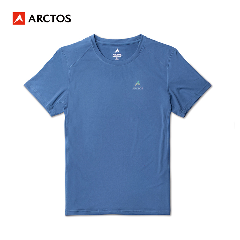 ARCTOS 极星 男款T恤速干短袖AGTE11127(男)/AGTE12128（女） 46.96元（需用券）