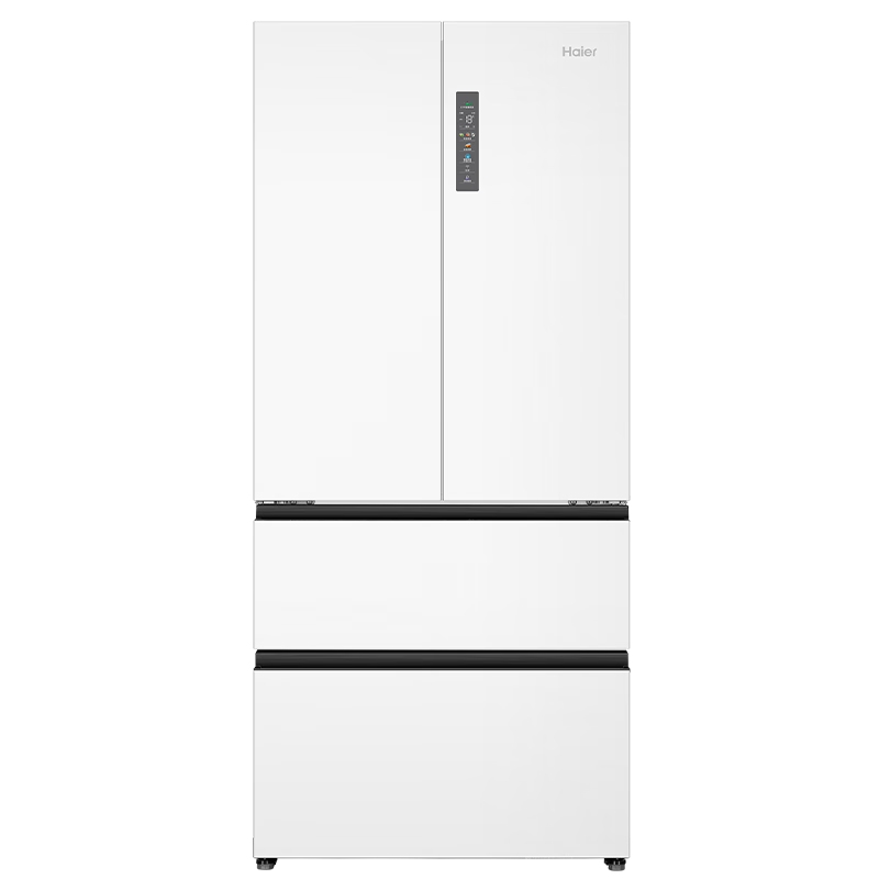 再降价、plus会员：Haier/海尔 冰箱 法式四开门 510升 BCD-510WGHFD59WVU1 2501.27元（
