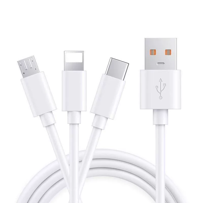 官补 1.0米Type-c快充/苹果usb/安卓数据线 券后1元