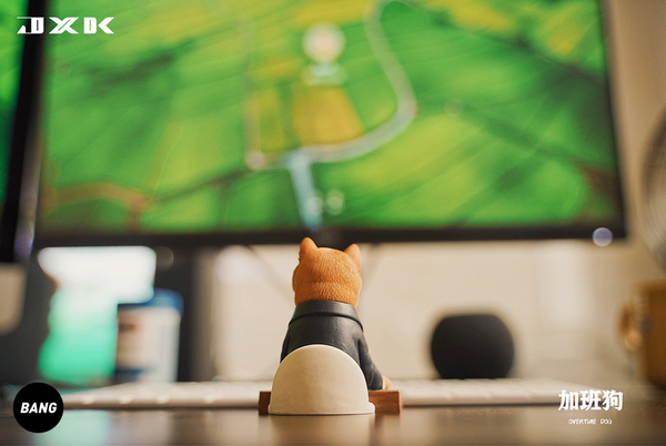 JXK 1/6 加班狗 动物模型手办