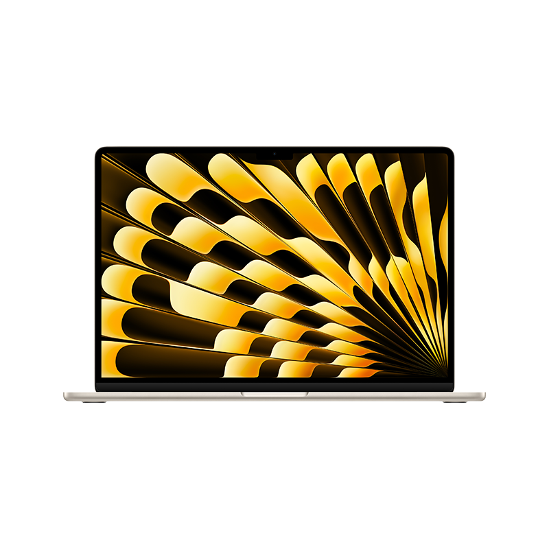 Apple/苹果AI笔记本/2023MacBookAir 15英寸 M2(8+10核)8G 256G星光色电脑MQKU3CH/A 7299元