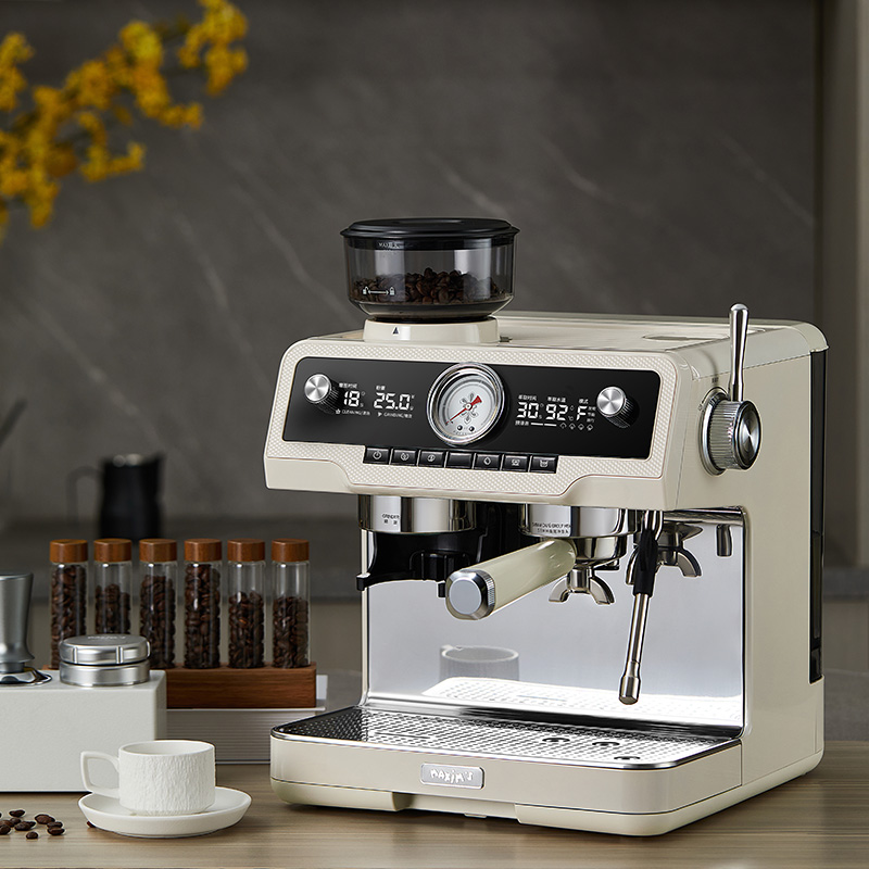 马克西姆新马赛恒意B1.5咖啡机意式半自动家用奶泡研磨一体机小型 7799元（
