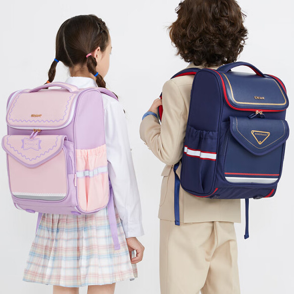 Carany 魔法乐章系列 CX2587 小学生5维减负双肩包 藏青 18L 159元（需用券）