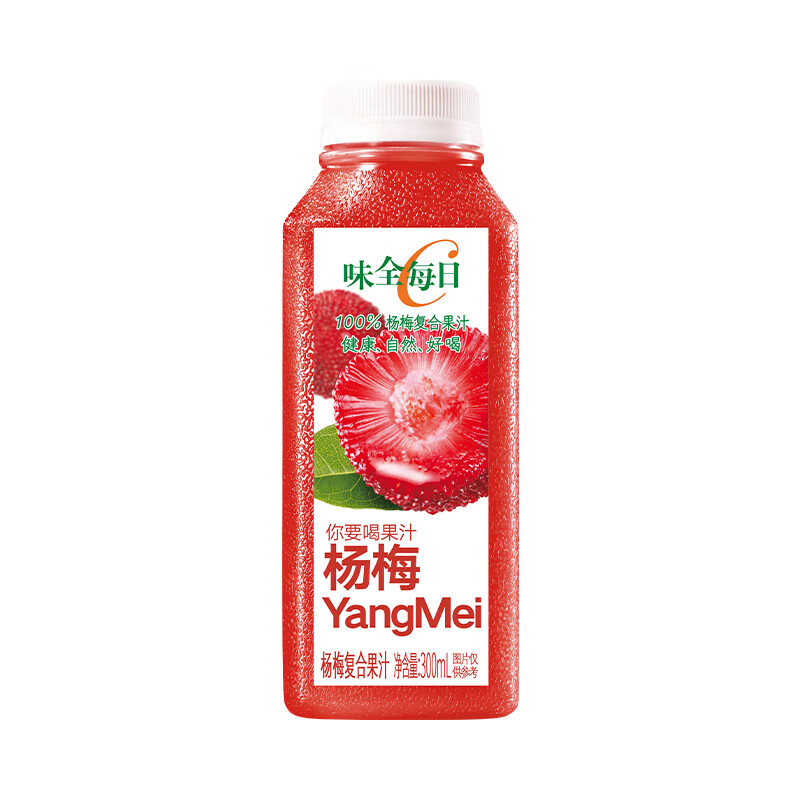 WEICHUAN 味全 每日C复合杨梅汁300ml*4 18.79元（需买3件，需用券）