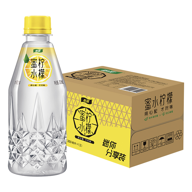 88VIP：C'estbon 怡宝 蜜水柠檬 水果饮料350ml×12 15.26元（需用券）