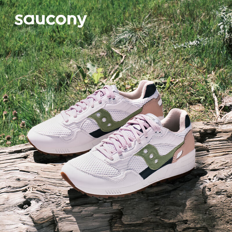 saucony 索康尼 SHADOW 5000豆沙鞋男女经典复古休闲鞋情侣运动鞋灰绿42.5 ￥399