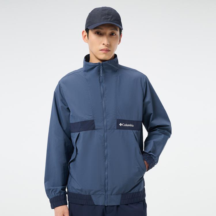 限尺码：Columbia 户外男士立领单层夹克外套 418元