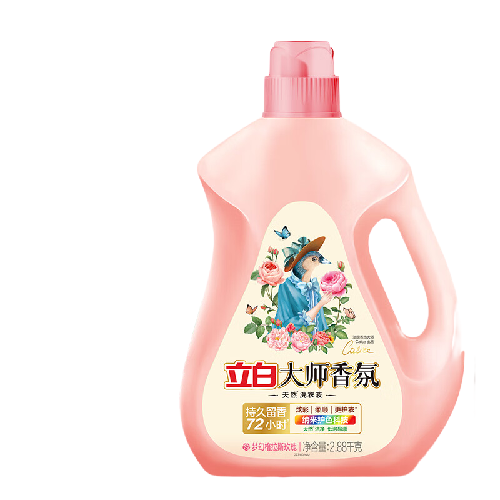 Liby 立白 大师香氛洗衣液 2.88kg 梦幻格拉斯玫瑰 51.92元