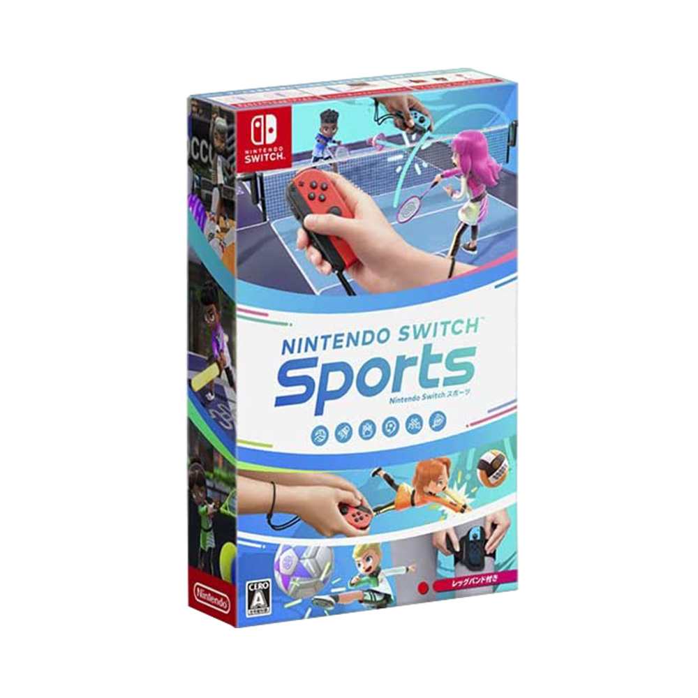 88VIP：Nintendo 任天堂 体感运动带绑腿 Sports 主机游戏 日版 中文 205.1元包邮（