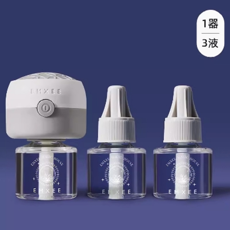 嫚熙蚊香液无味驱蚊液防蚊神器3液1器 券后15.9元