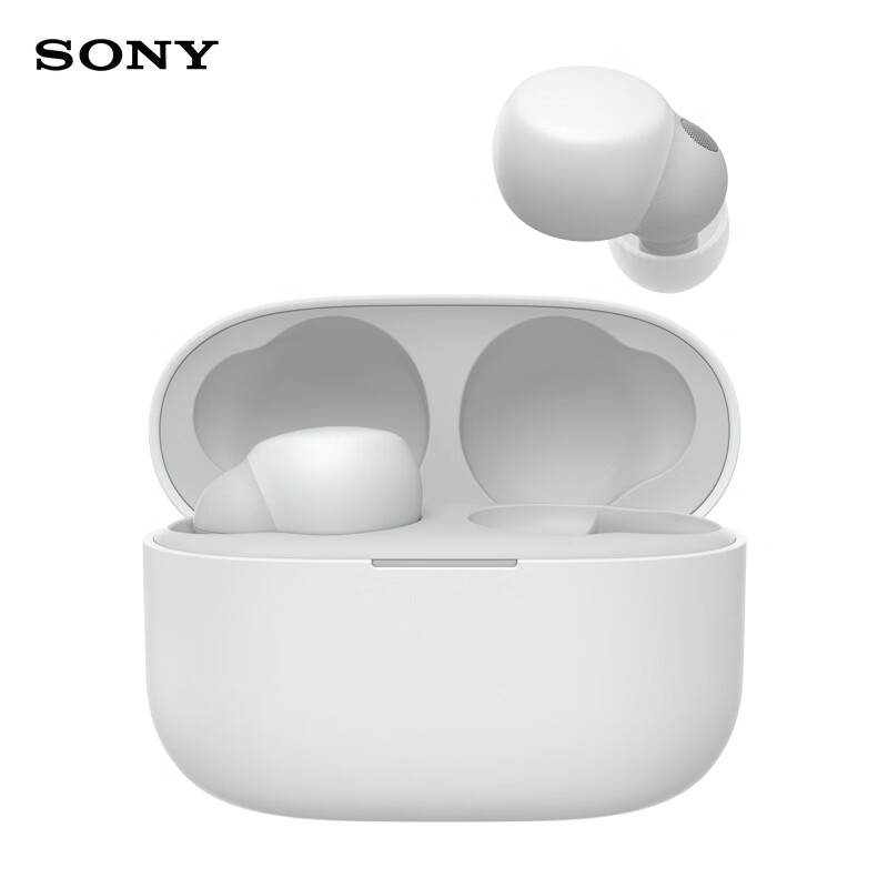 索尼 SONY LinkBuds S 入耳式真无线动圈主动降噪蓝牙耳机 白色 455.27元(需用券)