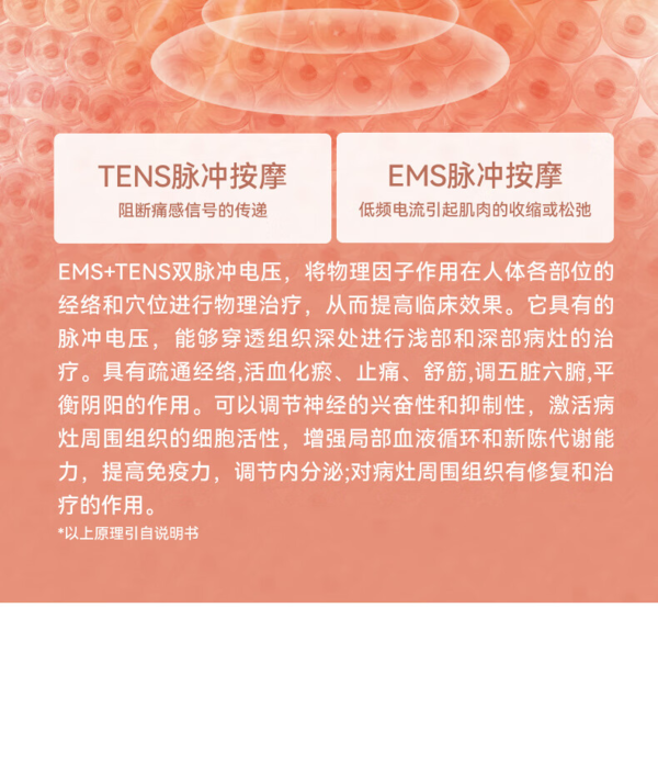 zdeer 左点 理疗仪 中老年人腰肌劳损腰部曲度牵引按摩器低频治疗仪 ZD-Y6YN