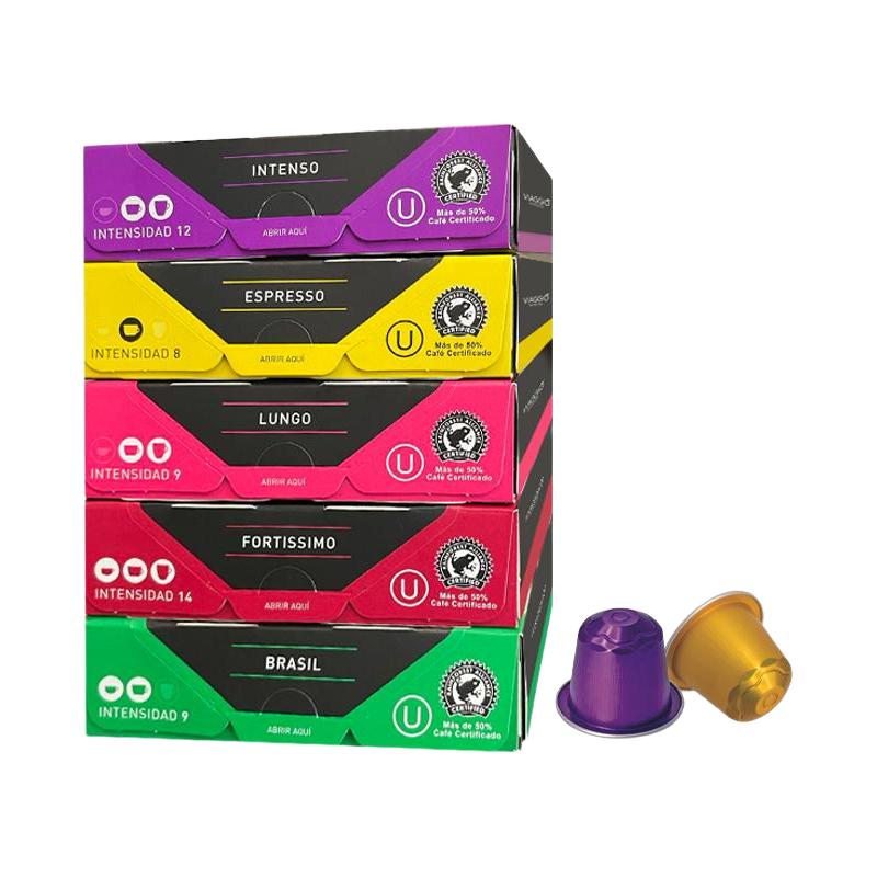 Opresso Nespresso 咖啡胶囊 城市风味 10颗*5盒 适配nespresso胶囊机