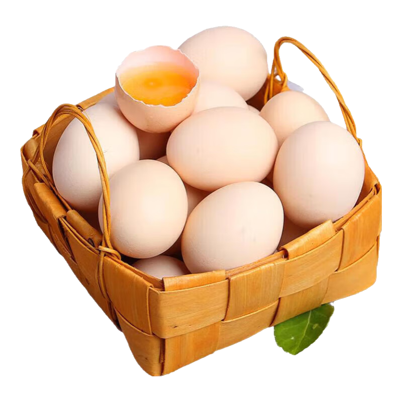 鲜鸡农家土鸡蛋 15枚 10.99元(需领券)