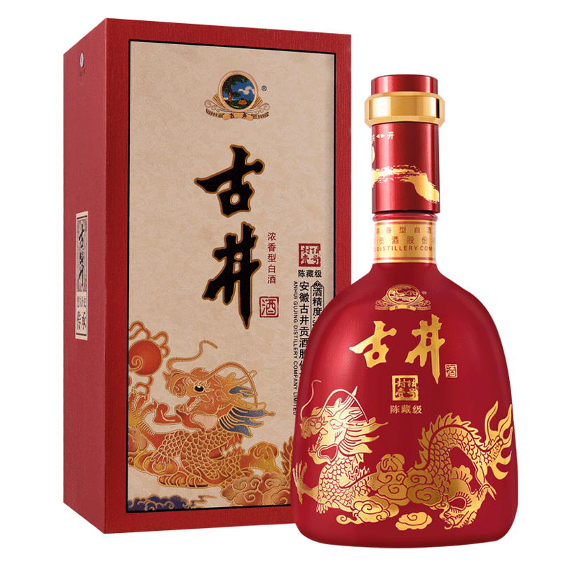 古井贡 浓香型白酒 经典徽酒 50度 500mL 1瓶 陈藏级 单支装 59.6元（京东试用