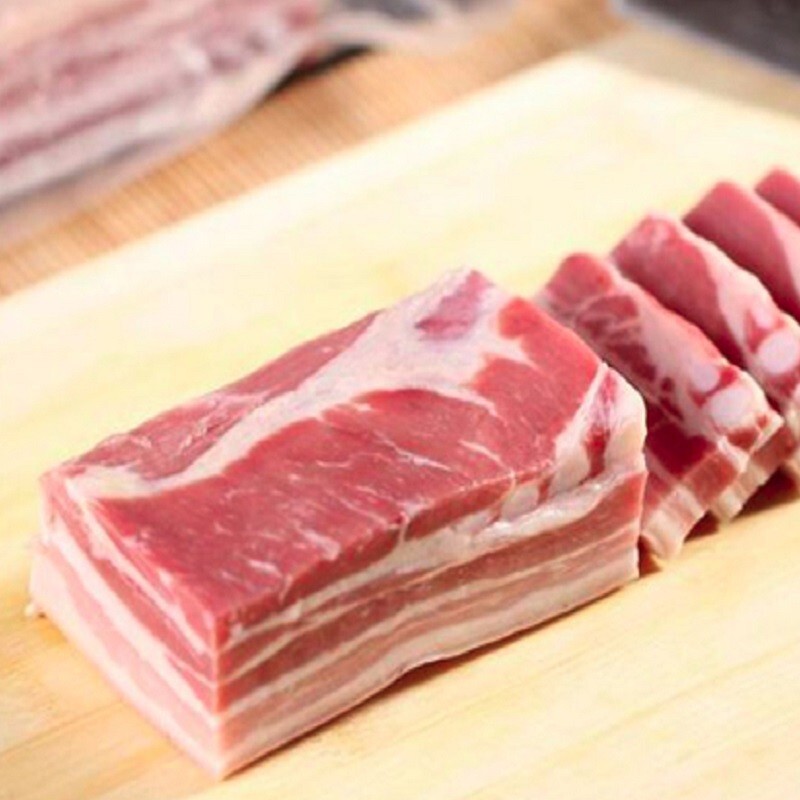 限地区,plus会员:京东跑山猪 黑猪五花肉 800g 26