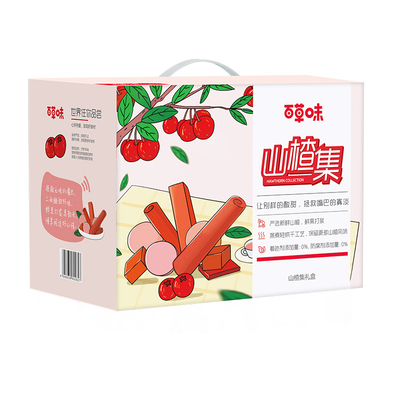 Be&Cheery 百草味 山楂集礼盒 1.008kg 16元