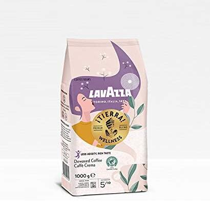 雨林联盟认证，LAVAZZA 拉瓦萨 Tierra!大地系列 低因咖啡豆 1kg 新低112元（国内