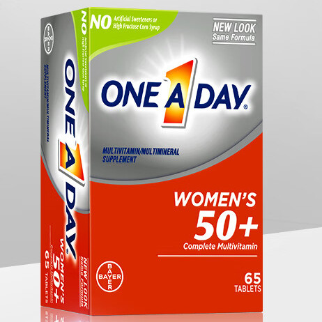 ONE A DAY 50岁+女士 复合维生素 65片 99元