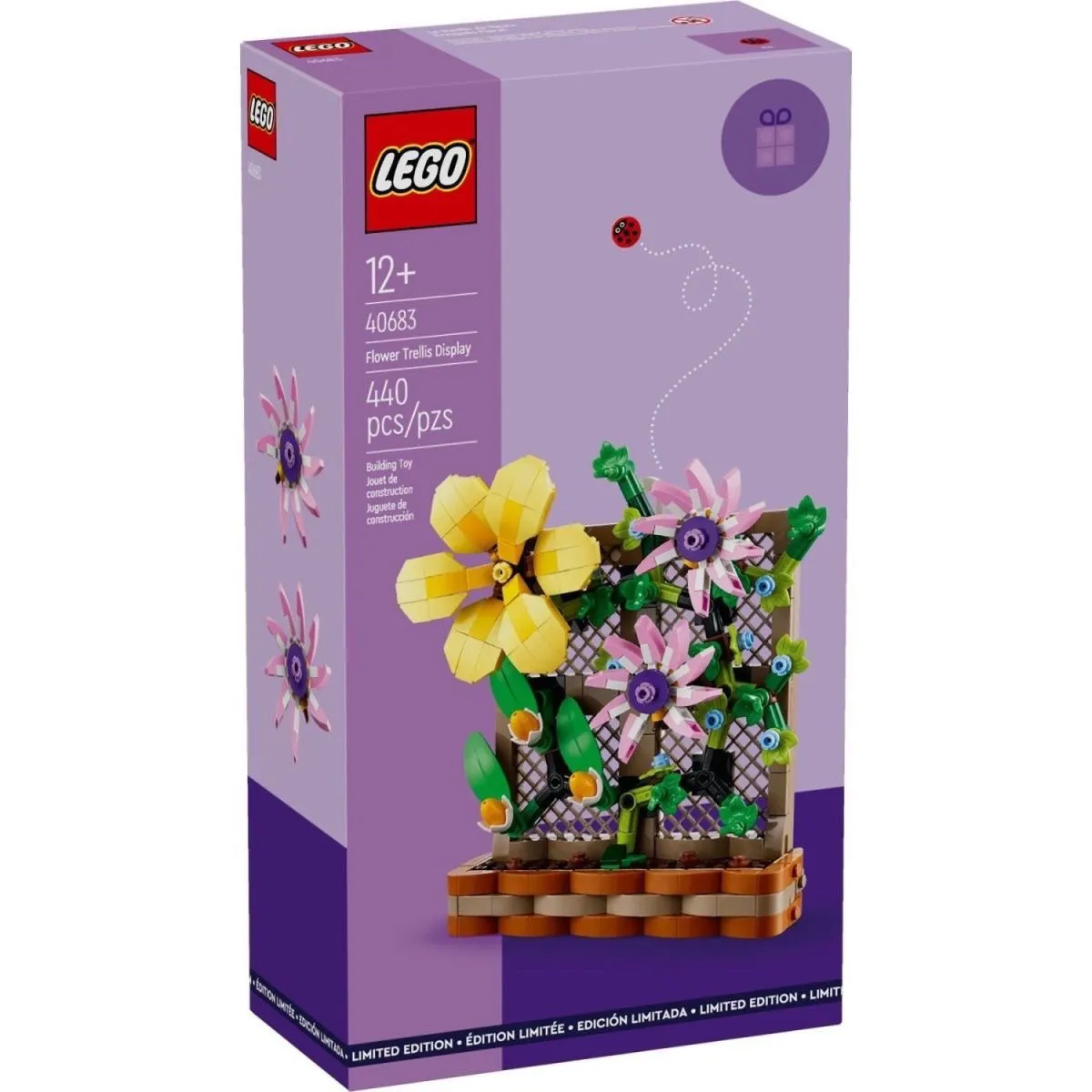 百亿补贴：LEGO 乐高 积木创意系列40683花架男女孩拼搭玩具礼物 118元