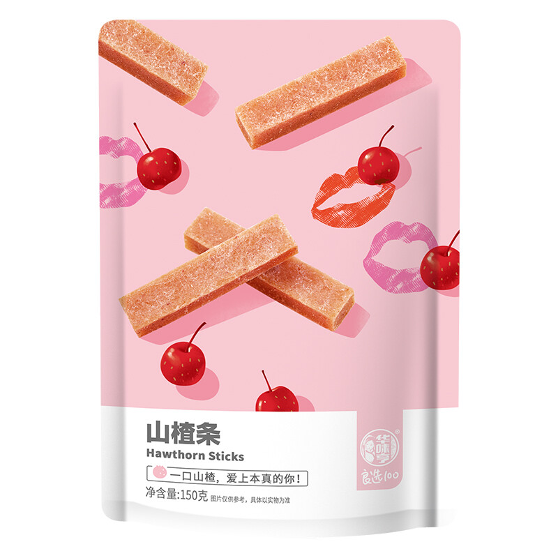 华味亨 山楂条 150g（26种零食任选10件） 2.36元（需用券）