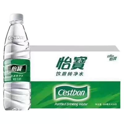 怡宝 饮用水矿泉水 555ml*24瓶 15.59元