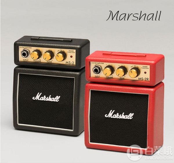 <span>降￥63白菜！</span>Marshall 马歇尔 迷你Stack系列 MS-2R 微型电吉他音箱新低187.92元