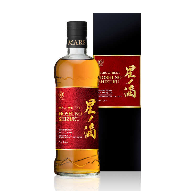 本坊酒造 日本原瓶进口 津贯 星之滴 40%vol 调和型威士忌 700ml 礼盒装 199元（