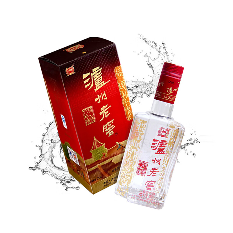 泸州老窖 六年窖头曲 浓香型白酒 52度 500mL 1瓶 79.9元（京东试用）