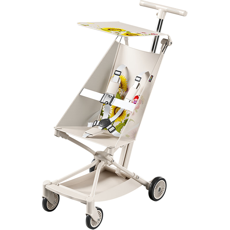 普洛可 X2 四轮超轻便折叠婴儿手推车 溜娃神器 清爽版 256.21元（凑单可220.3