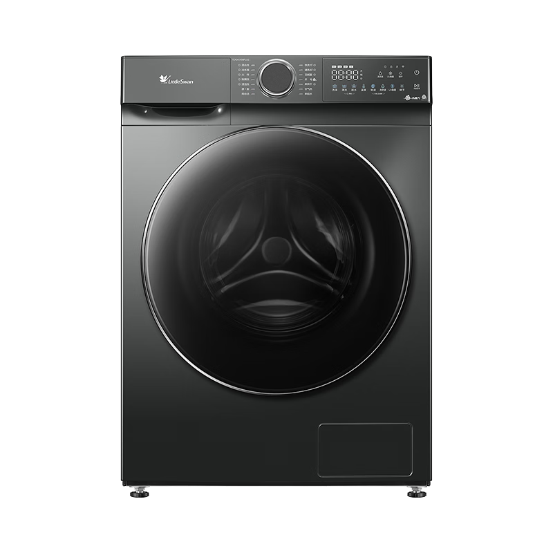 PLUS会员：LittleSwan 小天鹅 TG100V618PLUS 滚筒洗衣机 智能投放1.1高洗净比水魔方
