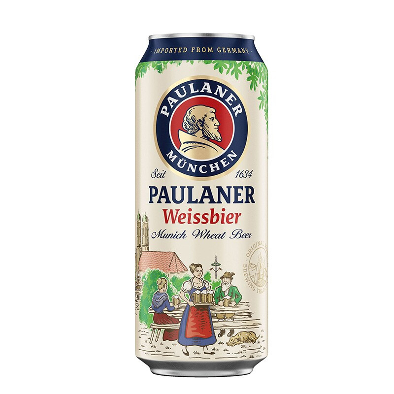 88VIP：PAULANER 保拉纳 小麦白啤酒 150.1元