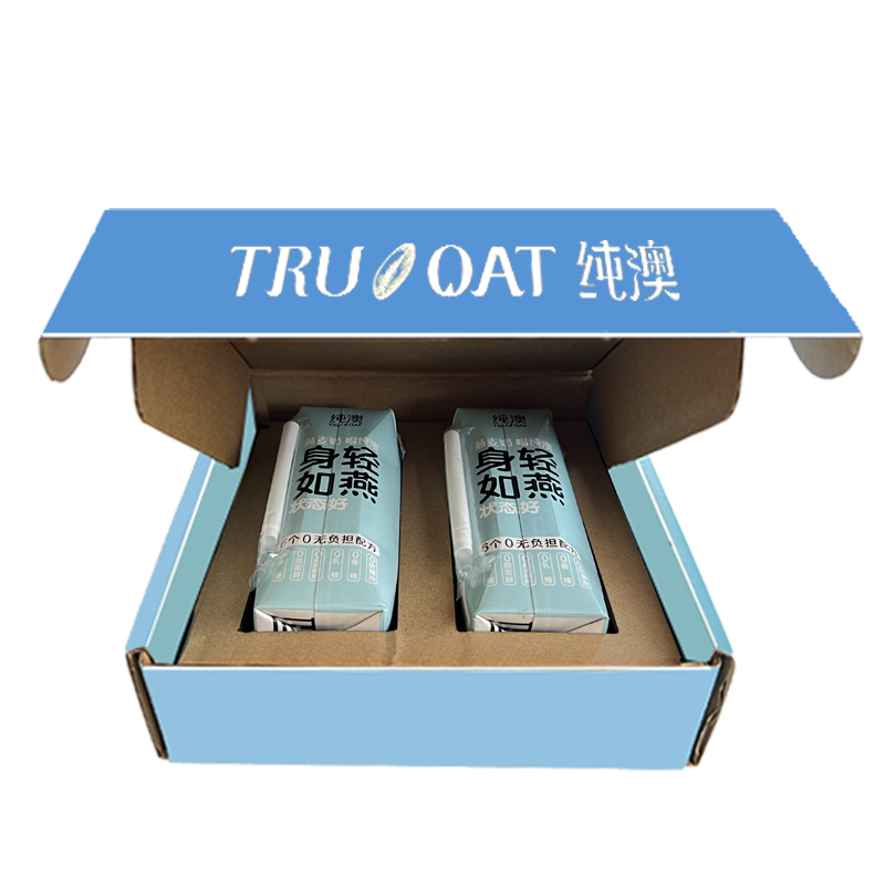 TRU OUT 纯澳 纯浓燕麦奶0添加蔗糖咖啡大师经典原味小礼盒2盒 6.9元（需用券