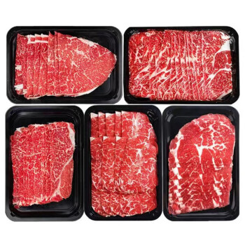 【京东618补贴价】澳洲和牛M5牛肉片*200G*5盒 ￥83