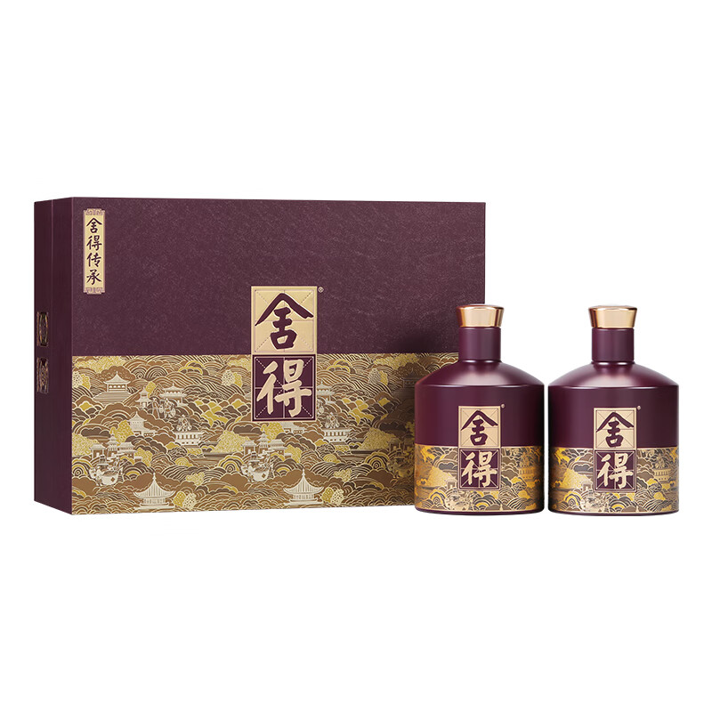 沱牌 舍得 酒品味 传承版 52度538ml 394元（需买2件，需用券）