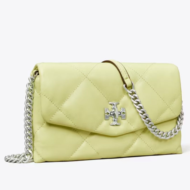 仅此1个！Tory Burch 汤丽柏琦 Kira 嫩绿色斜挎包 5.7折 $199（约1376.72元）