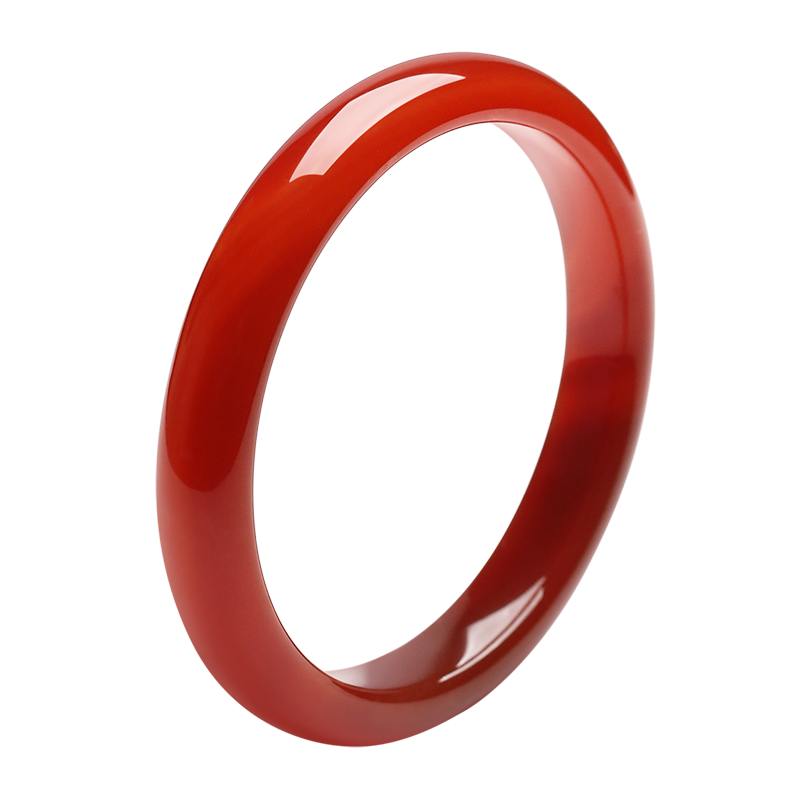 超v 凤禧 玉镯玛瑙手镯 鸿运当头 时尚玉手镯 84元年货节