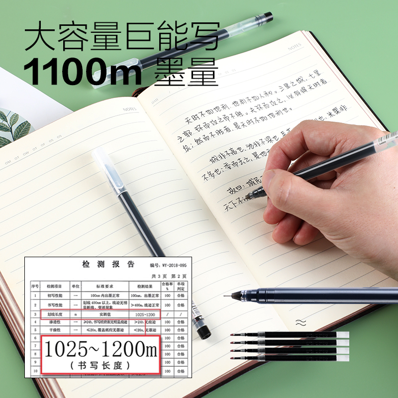 BEIFA 贝发 GA800 速干中性大容量中性笔 0.5mm 黑色 20支 9.9元（需用券）