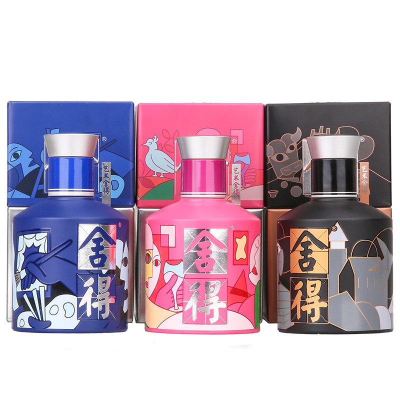 舍得 艺术舍得 致敬大师系列 52度 100ml*3 瓶+品味舍得小米兰×1 160.05元（需用