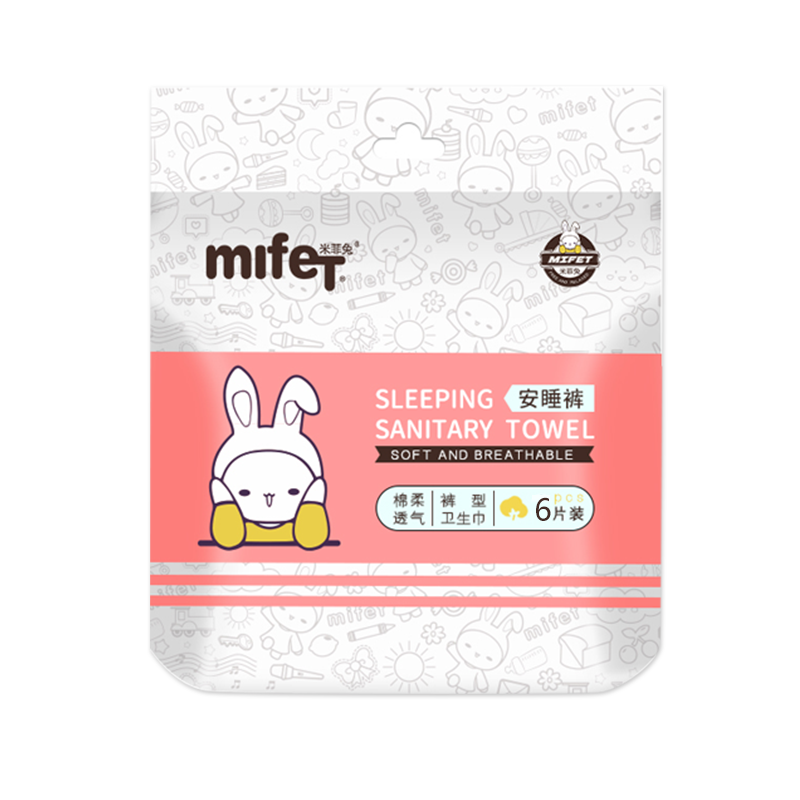 MIFETU-GO 米菲兔 经期安心裤 6片 8.9元包邮（需用券）